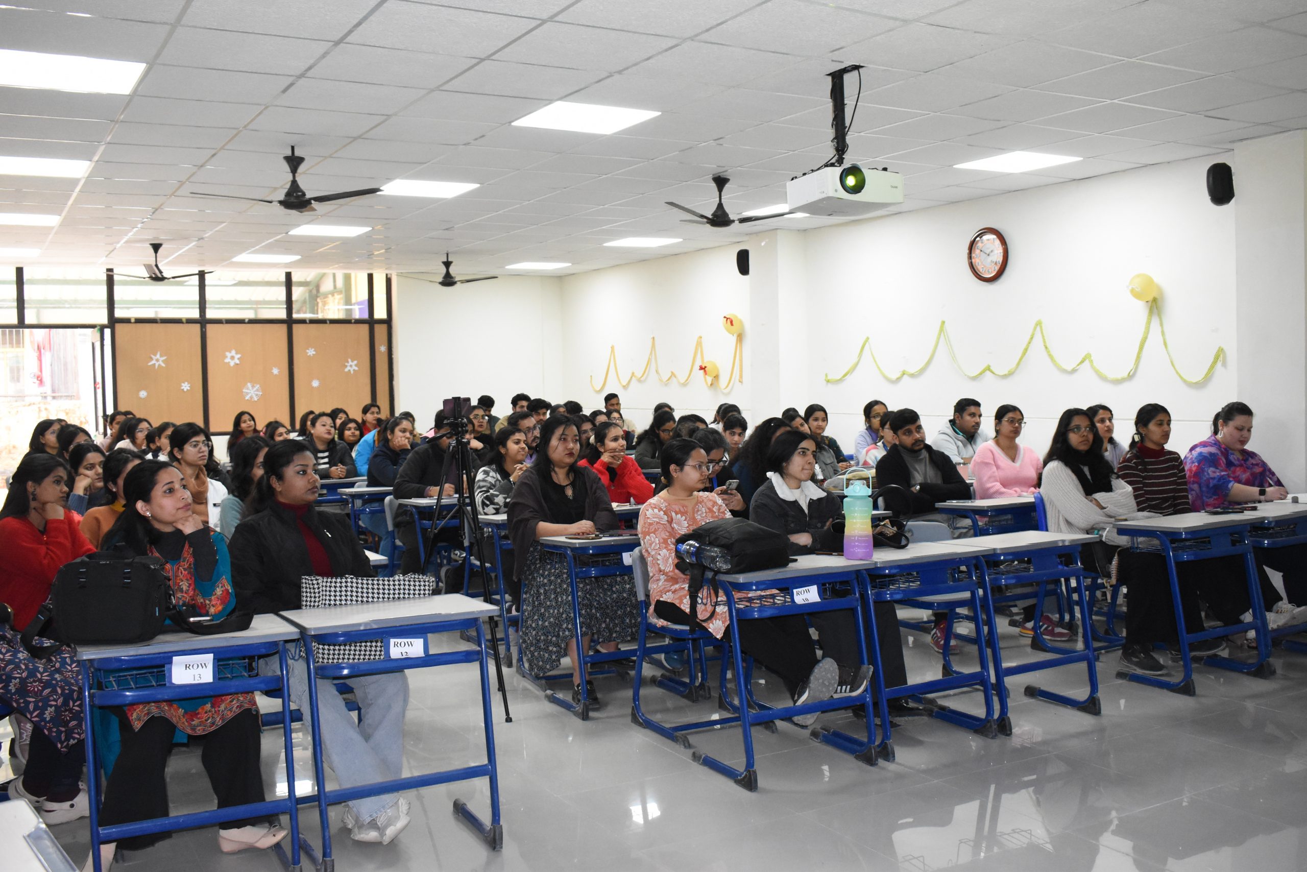 Along with the students, parents from Cross-Disability Early Intervention Center also attended the session