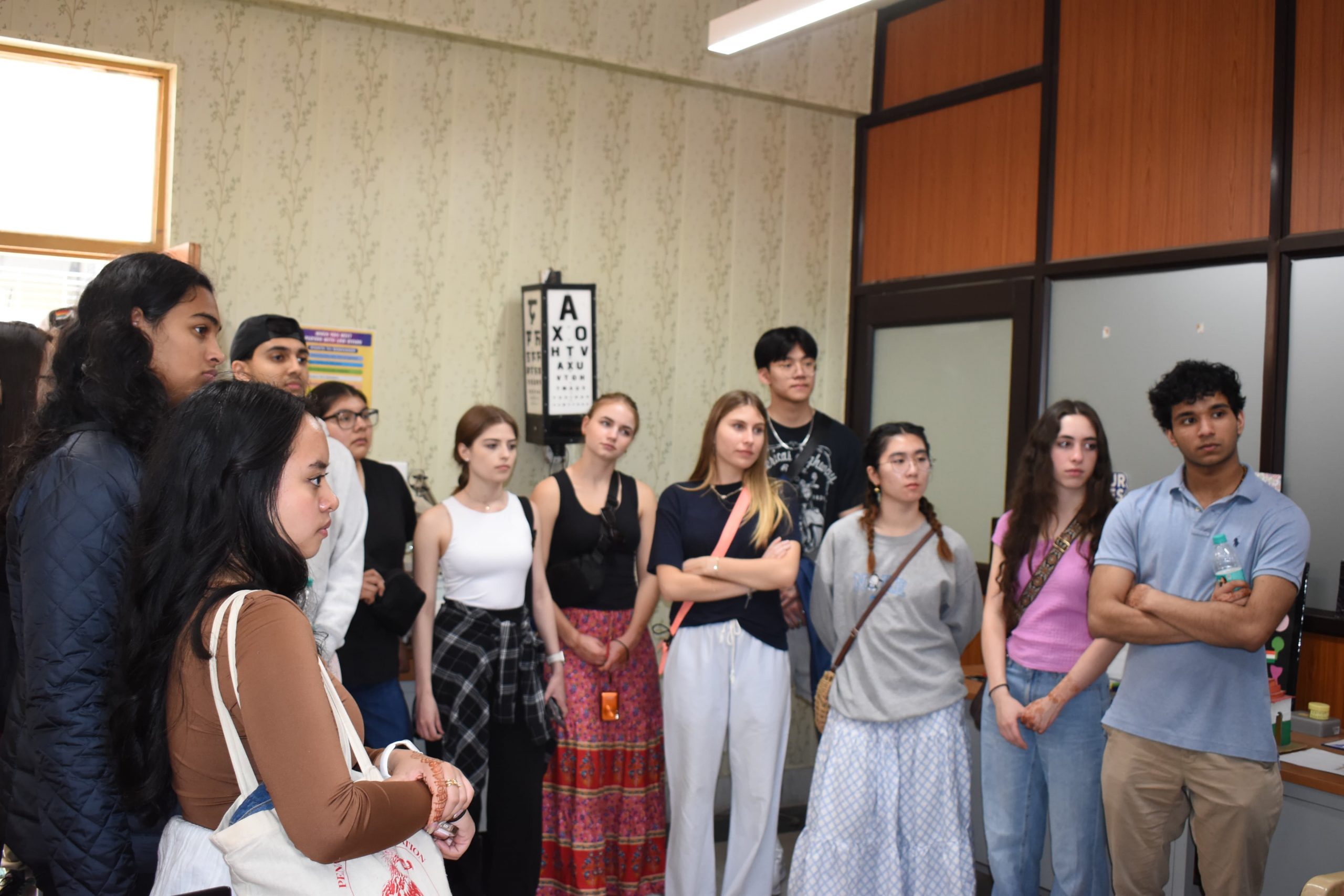 Students from University of Pennsylvania visited CLV, Niepvd 1
