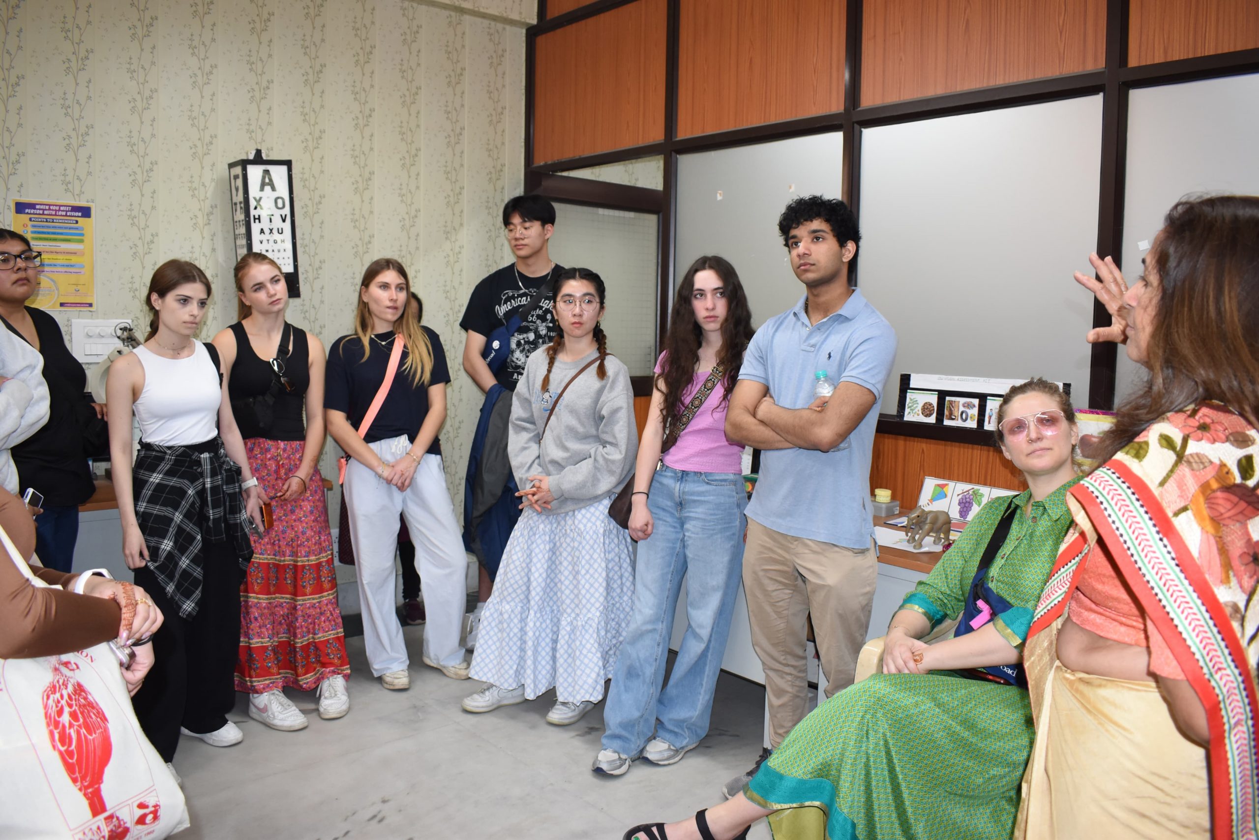 Students from University of Pennsylvania visited CLV, Niepvd